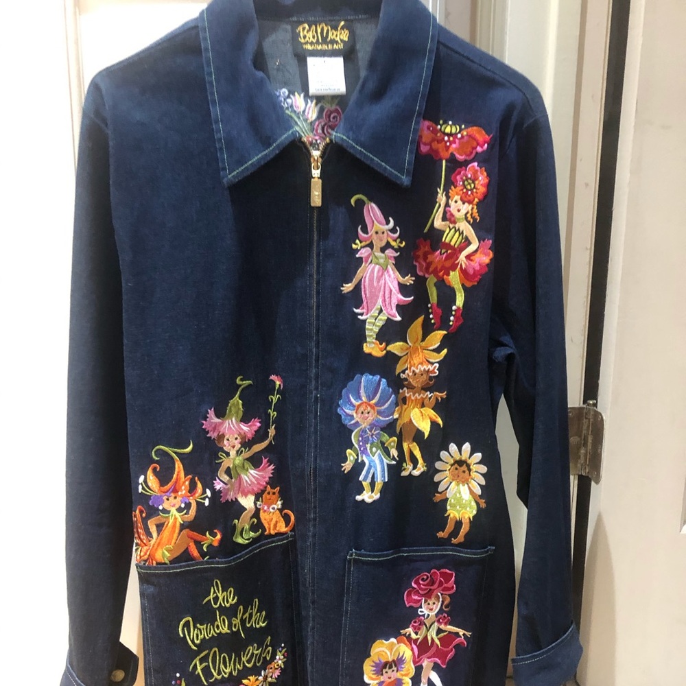 Woman’s Bob Mackie Denim Jacket🎉L